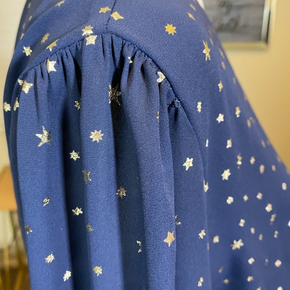 Bebe “Olivia” Draped Crossover Blouse – Size 12 – NWT - Picture 4 of 5